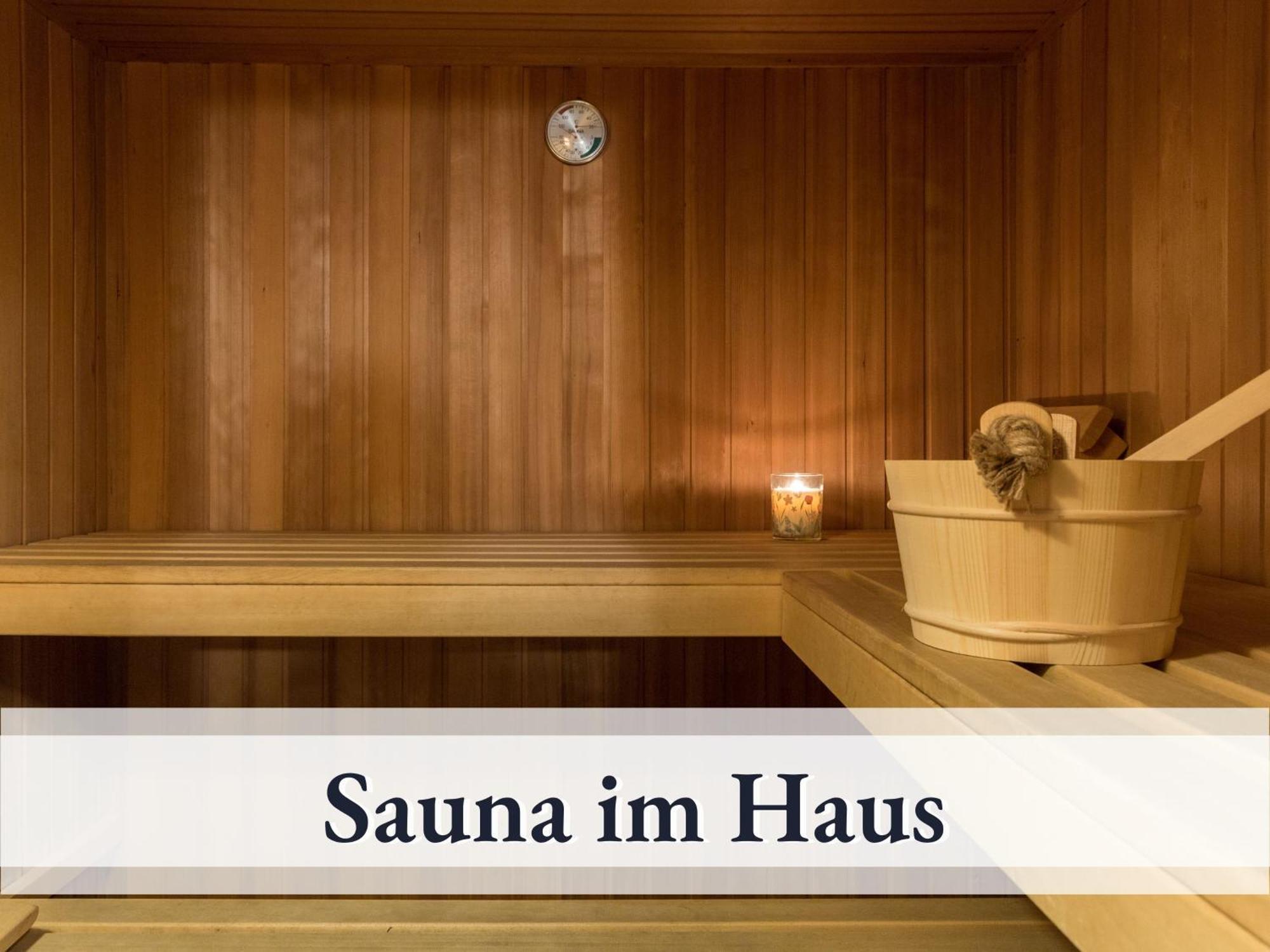 Blumenvilla 1 Mit Begehbarer Dusche, Sauna Und Garten 施内沃丁根 外观 照片